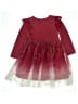 Assorted Brands Stars Burgundy Red Dress Size 140 cm / US 10 - photo 2