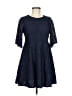 Zara Basic Blue Cocktail Dress Size M - photo 1