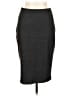 Express Solid Gray Formal Skirt Size 10 - photo 1