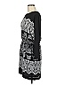 BCBGMAXAZRIA 100% Polyester Paisley Black Casual Dress Size M - photo 5