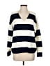 Vince Camuto Stripes Blue Pullover Sweater Size S - photo 1