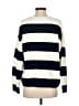 Vince Camuto Stripes Blue Pullover Sweater Size S - photo 2