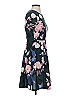 Eliza J Floral Blue Cocktail Dress Size 2 - photo 4