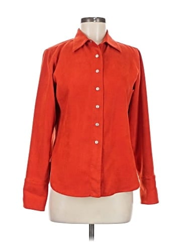 AK Anne Klein Long Sleeve Blouse (view 1)