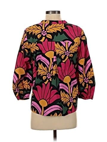 J.Crew 3/4 Sleeve Blouse (view 2)