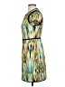Bebe Print Green Cocktail Dress Size 2 - photo 5