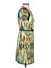Bebe Print Green Cocktail Dress Size 2 - photo 4