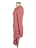 Assorted Brands Solid Pink Casual Dress Size XS - photo 5
