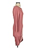 Assorted Brands Solid Pink Casual Dress Size XS - photo 4