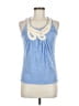 C. Keer Blue Sleeveless Top Size M - photo 1