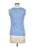 C. Keer Blue Sleeveless Top Size M - photo 2