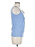 C. Keer Blue Sleeveless Top Size M - photo 4
