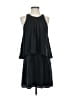 Joie 100% Polyester Solid Black Cocktail Dress Size S - photo 1