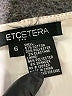 Etcetera Chevron-herringbone Ivory Formal Skirt Size 6 - photo 4