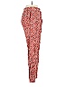 OVERLOVER 100% Linen Paisley Red Linen Pants Size 28 waist - photo 4