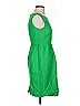 J.Crew 100% Polyester Solid Green Casual Dress Size 0 - photo 4