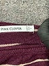 Pink Clover Burgundy Pullover Sweater Size L - photo 7