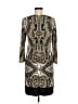 MICHAEL Michael Kors Paisley Silver Cocktail Dress Size 6 - photo 2