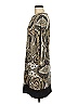 MICHAEL Michael Kors Paisley Silver Cocktail Dress Size 6 - photo 5