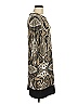 MICHAEL Michael Kors Paisley Silver Cocktail Dress Size 6 - photo 4