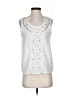 Love Sam 100% Cotton White Sleeveless Blouse Size XS - photo 1