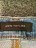 Ann Taylor Stripes Blue Jeans Size 6 - photo 3