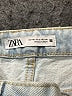 Zara Solid Gray Blue Athletic Shorts Size 8 - photo 3
