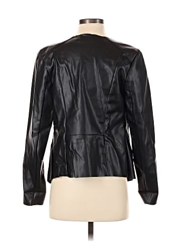 Just Fab Faux Leather Jacket (view 2)