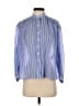 Gap Stripes Blue Long Sleeve Button-Down Shirt Size XXS - photo 1