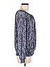 Etcetera Blue Long Sleeve Blouse Size M - photo 4