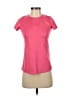 Nike 100% Polyester Pink Active T-Shirt Size S - photo 1