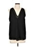 Cooper & Ella 100% Polyester Black Sleeveless Blouse Size Lg (3) - photo 1