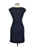BCBGMAXAZRIA Graphic Blue Cocktail Dress Size S - photo 2