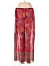 Josie Natori 100% Polyester Paisley Red Casual Pants Size S - photo 2