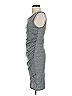 Leith Solid Gray Casual Dress Size S - photo 5