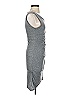 Leith Solid Gray Casual Dress Size S - photo 4