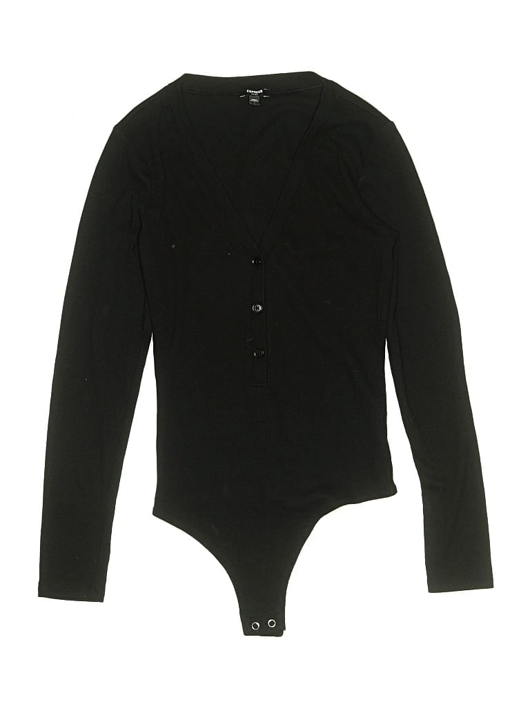 Pre-owned Express Bodysuit In Black
