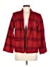 Liz Claiborne Plaid Red Blazer Size 8 - photo 1