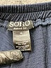 SOHO Apparel Ltd 100% Polyester Blue Casual Pants Size M - photo 3