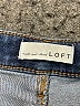 Ann Taylor LOFT Chevron-herringbone Blue Jeans Size 27 waist - photo 3