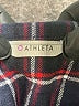 Athleta Plaid Black Long Sleeve Button-Down Shirt Size S - photo 7