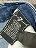 7 For All Mankind Stripes Blue Jeans Size 26 waist - photo 8