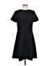 Ann Taylor Solid Black Casual Dress Size 8 - photo 1