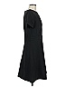 Ann Taylor Solid Black Casual Dress Size 8 - photo 4