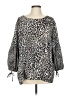 Cocomo Silver Tan 3/4 Sleeve Blouse Size XL (estimated) - photo 1