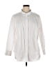 Ellos White 3/4 Sleeve Button-Down Shirt Size 28 - photo 1