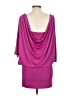 BCBGeneration Purple 3/4 Sleeve Top Size M - photo 2