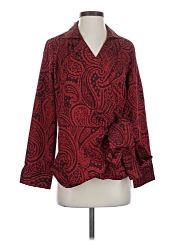 Foxcroft Long Sleeve Blouse (view 1)