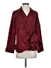 Foxcroft Paisley Red Long Sleeve Blouse Size S - photo 1
