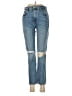 Zara Hearts Blue Jeans Size 6 - photo 1
